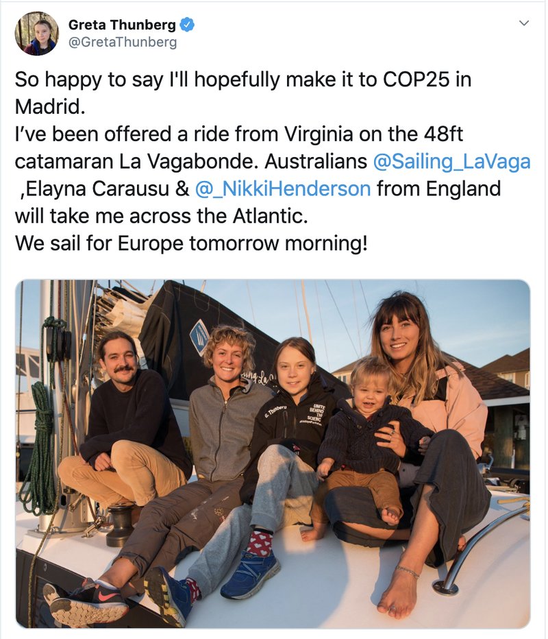 Greta Thunberg tweet Greta Thunberg tweet